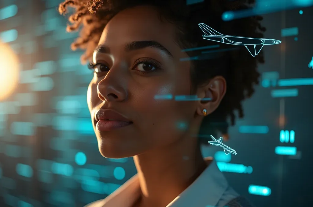 Image symbolique représentant un profil professionnel recherché dans les secteurs technologiques avancés du Québec