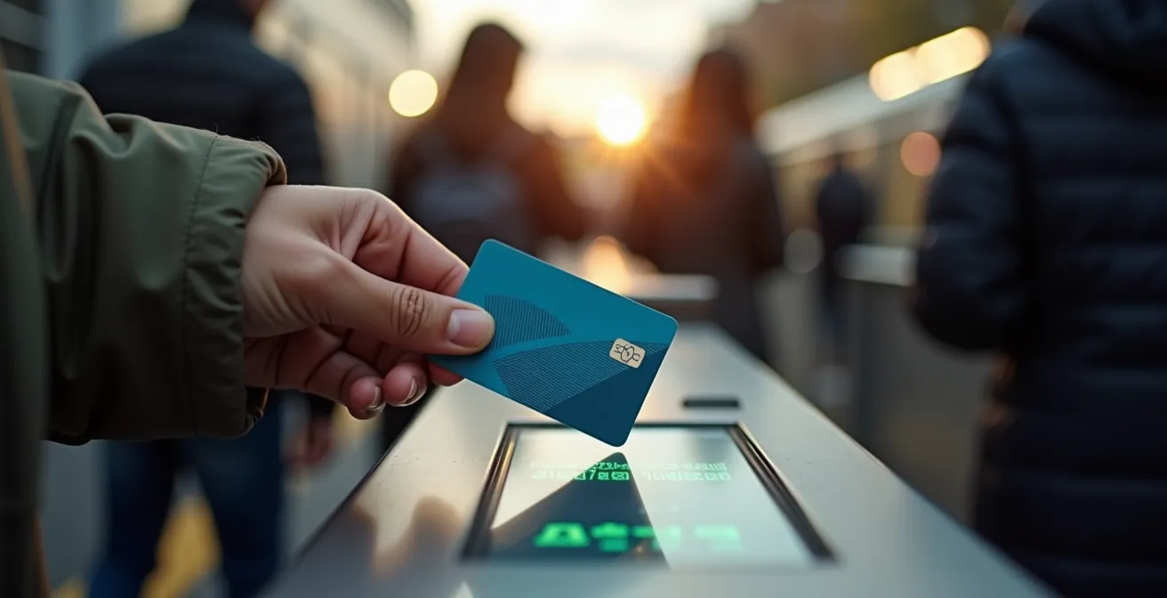 Représentation visuelle de la structure de financement des transports en commun