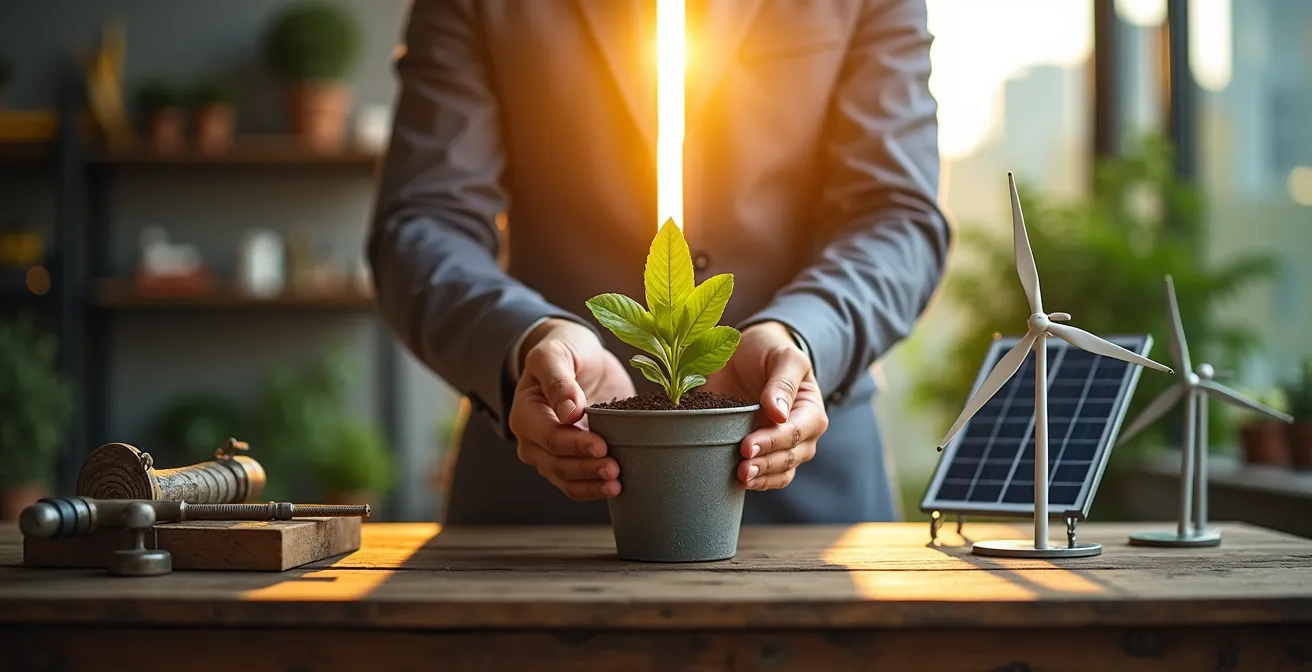 Professionnels travaillant dans les secteurs verts émergents au Québec